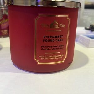 Strawberry Pound Cake Candle